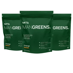 Man Greens™ — De ultieme superfoodformule voor mannen die de testosteronproductie ondersteunen